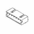 Molex Board Connector, 6 Contact(S), 1 Row(S), Male, Right Angle, 0.098 Inch Pitch, Solder Terminal,  39276064